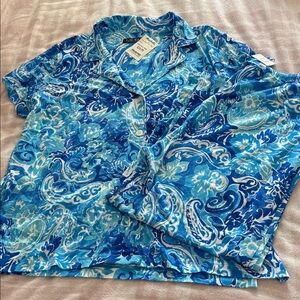 Ralph Lauren Blue Pajama set